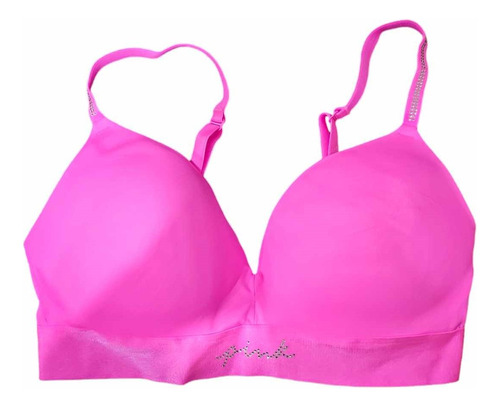 Victoria Secret Pink Wireless Push-up Bra 34d Limited Editio