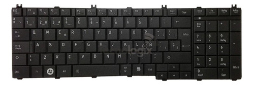 Teclado Toshiba C655 C655d L655 L655d L750 L755 L770 Español