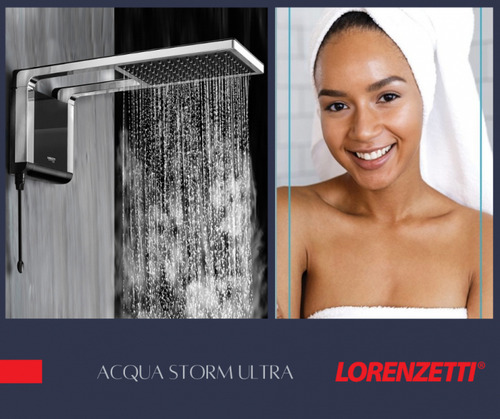 Regadera 220v Acqua Storm Ultra Lorenzetti