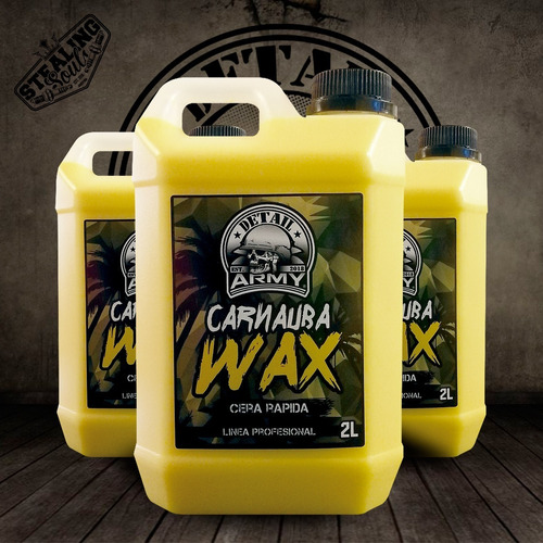 Detail Army® - Carnauba Wax | Cera Protectora Rapida | 2lts