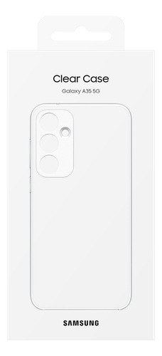 Funda Para Galaxy A35 Clear Cover Color: Transparancy