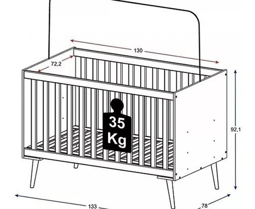Cuna Para Bebe Oslo