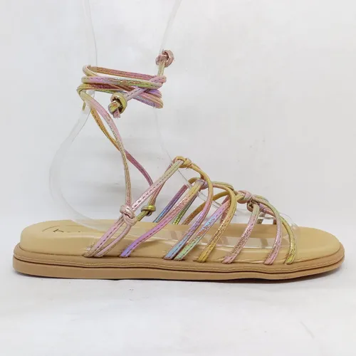 Sand lia Feminina Beira Rio Holografica Gladiadora Original