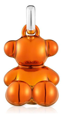 Colgante Oso De Acero En Color Naranja Bold Bear