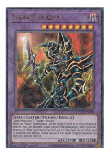 Yugioh! Dark Paladin (duel Terminal)