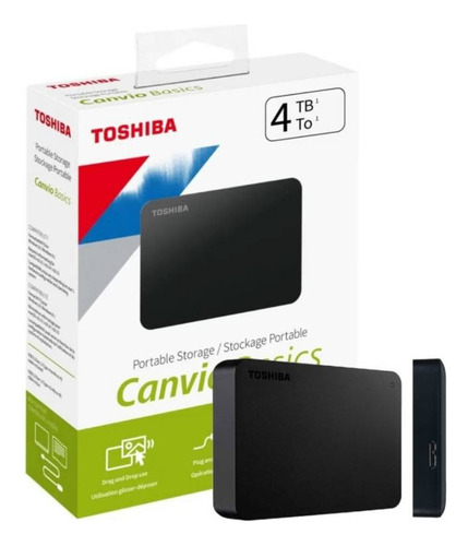 Disco Duro Externo Toshiba 4tb Basic 2.5 , 3.0