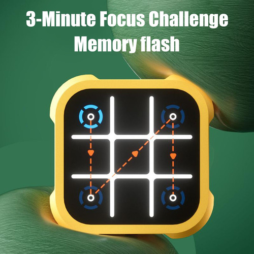 Tic Tac Toe Bolt Game Juego Electrónico Portátil Para Niños