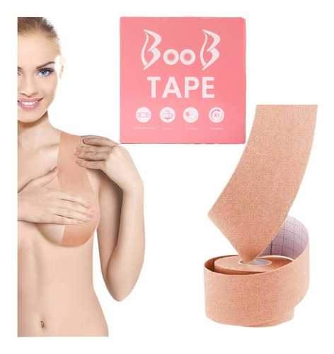 Cinta Levanta Busto Adhesiva Invisible Push Up Bob Tape