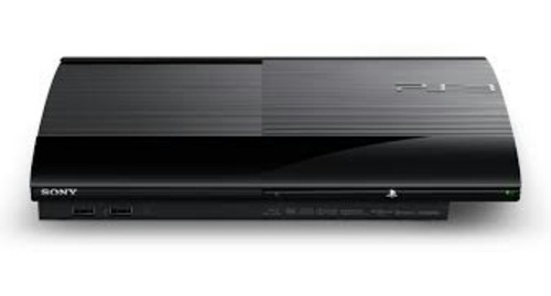 Ps3 Ultra Slim 250 Gb + 1 Controle + 10 Jogos Hd