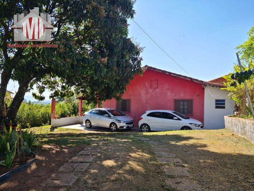Imagem 1 de 30 de Linda Chácara Com 2 Casas, 4 Dormitórios, Horta, Pomar, Jardim, À Venda, 1211 M² Por R$ 350.000 - Zona Rural - Pinhalzinho/sp - Ch1019
