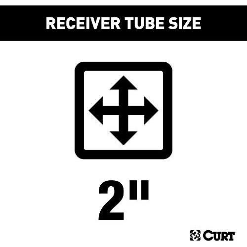 Enganche De Remolque Curt 13066 Clase 3, Receptor De 2 Pulga