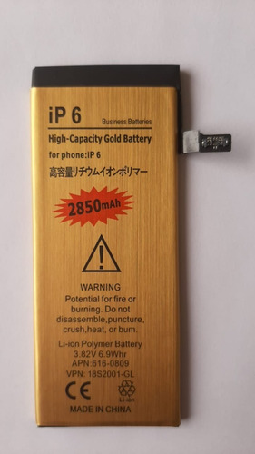 Pila De Larga Duración Para iPhone 6 De 2680mah +regalo