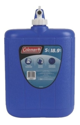 Bidon Coleman Agua Potable C/ Canilla 19 Litros
