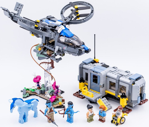 Lego Avatar - Floating Mountains: Site 26 & Rda Samson 75573 Cantidad De Piezas 887