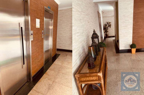 Apartamento Com 2 Dormitórios Para Alugar, 75 M² Por R$ 2.480,00/mês - Gonzaga - Santos/sp - Ap5991