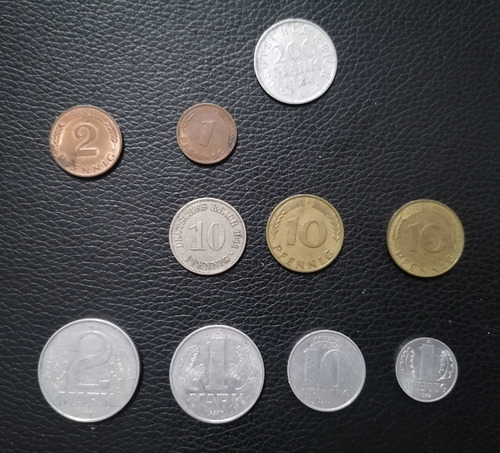 Colección De Marcos Alemanes, Imperio, Rfa, Rda, Plata (Usado)