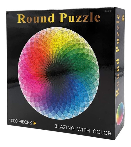 Para 1000 Piezas Redondo Arco Iris Color Degradado