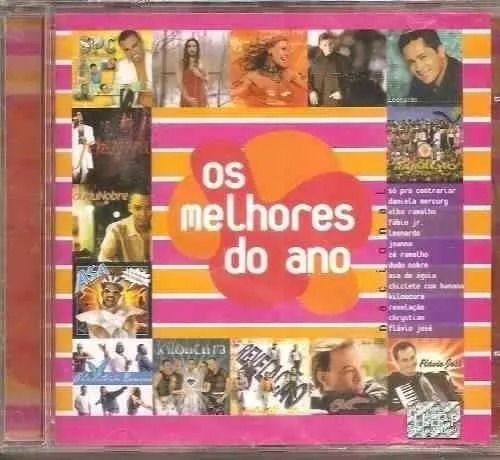 Cd Melhores Do Ano - Asa De Aguia Joanna Chiclete Com Banana