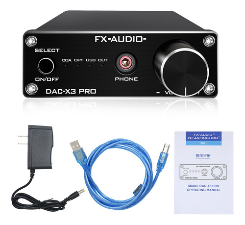Imagen 1 de 9 de Fx-audio X3pro Dac - Auriculares Convertidores Digitales A A