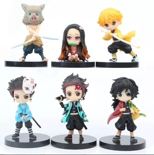 Demon Slayer - Kimetsu no Yaiba Boneco - Chibi - Figura de Ação - Action  Figure