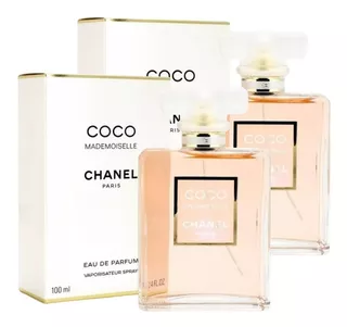 Paquete Coco Mademoiselle Chanel Eau De Parfum 100ml 2 Pzas