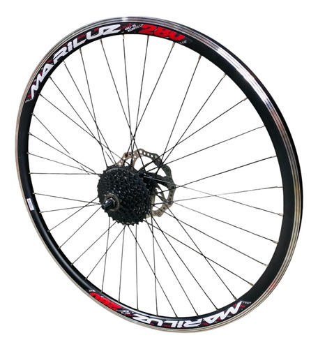 Rines Para Bicicleta 28 Freno De Disco + Cassette Shimano Rines 28 Freno De Disco Shimano