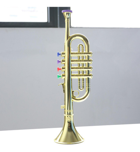 Para 1 Instrumento De Viento Trompeta Infantil Con Botones