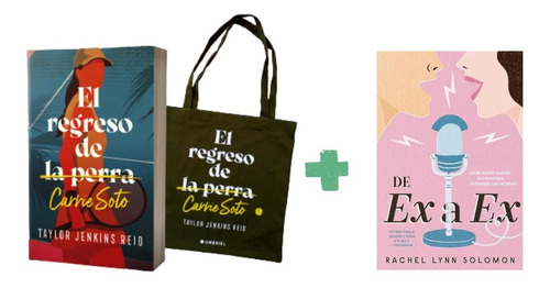 Promo Carrie Soto + De Ex A Ex - 2 Libros + Totebag Regalo