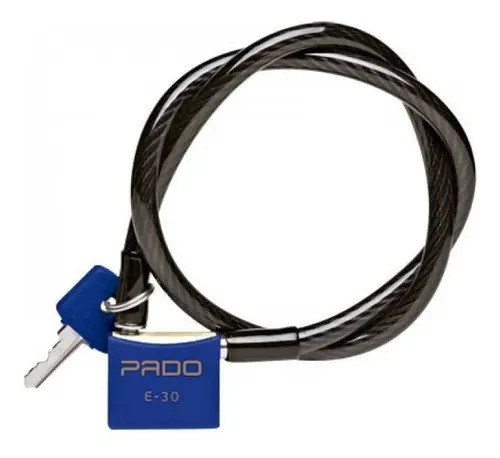 Cadeado Bicicleta SM LT-30/600mm Corrente Seguranca Pado