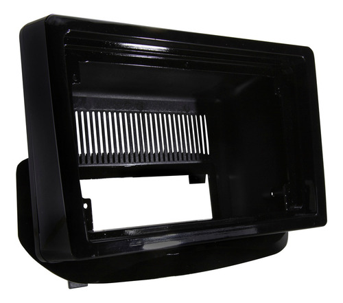 Moldura Painel Dvd 2 Din 9 Pol Onix 2020 Diante Black Piano