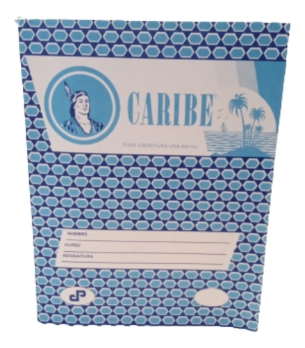 Cuaderno Engrapado Peq Caribe 1 Linea 72hjs X 7 Unidades