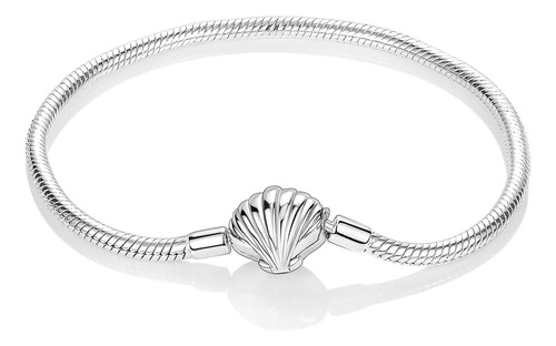 Mula 925 Prata Esterlina Cobra Corrente Charme Pulseira Borb