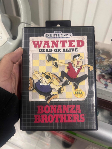 Bonanza Brothers Sega Genesis Original