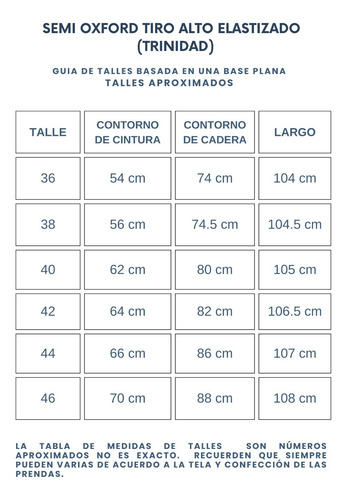 Jean Semi Oxford Elastizado Infoestilos Mujer Localizado.