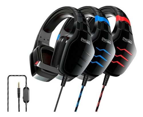 Imagen 1 de 5 de Auriculares Gamer Ovansu Os-aug600