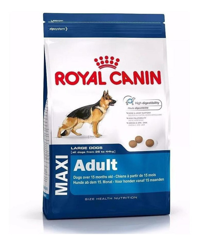 Ração Royal Canin Maxi Adult Para Cães De Raças Grandes 15kg