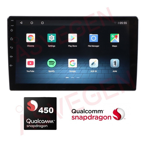 9 128g Qualcomm Cpu Android Coche Estéreo 4g Datos Monitoreo