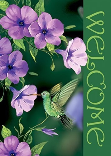 Morigins Bienvenido A Colibri Jardin Decorativo Primavera