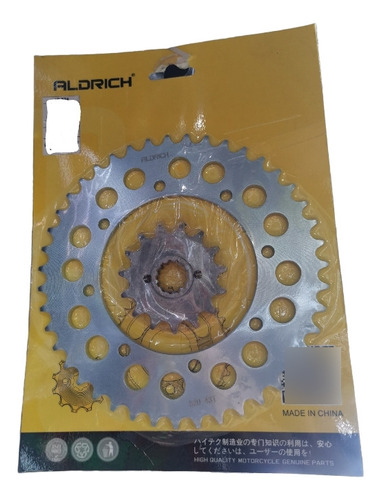 Kit Corona Piñon Klr Marca Aldrich Rm