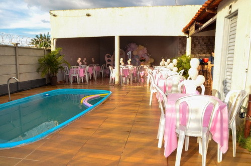 Espaço Festas Aniversário Confraternização Chás Revelação.