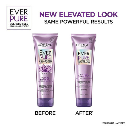 Shampoo Y Acondicionador Dar Volumen L'oréal Paris Everpure