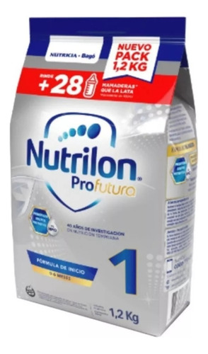 3un Nutrilon Profutura 1 Bolsa 1.2kg Leche De Formula En Polvo