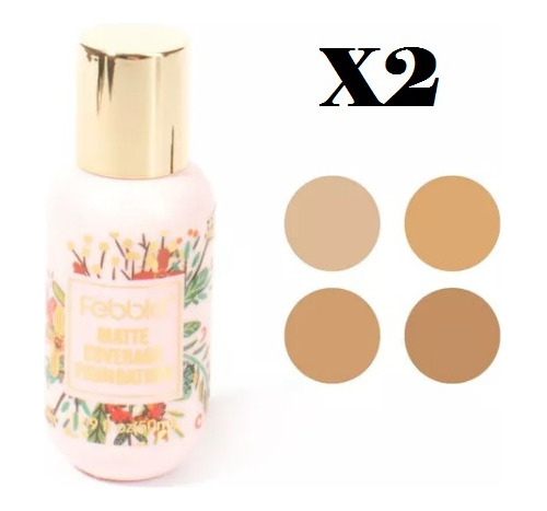 Base Liquida Botellita Floral Matte Febble