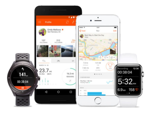 Strava, Atletismo, Senderismo, Ciclismo Gps Premium