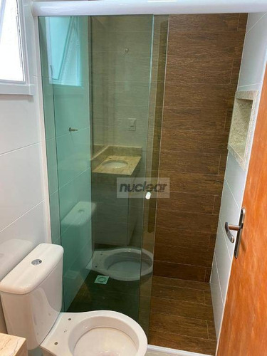 Cobertura Com 2 Dormitórios À Venda, 74 M² Por R$ 320.000,00 - Parque Erasmo Assunção - Santo André/sp - Co0032