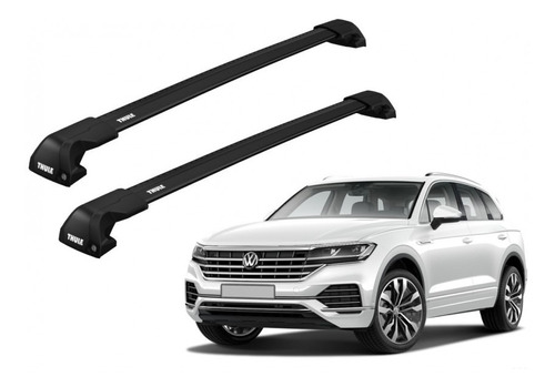 Barras Thule Volkswagen Touareg 19- Ra / Edge Flush Black