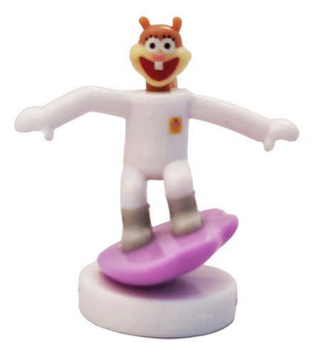 Figuras Colección Bob Esponja - Arenita Surfista