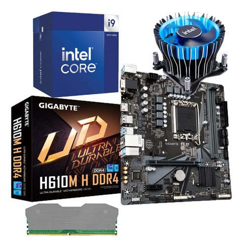 Combo Board H610m Procesador Intel Core I9 14900 Ram 32gb Pc