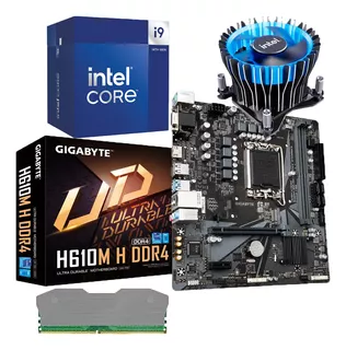 Combo Board H610 Procesador Intel Core I9 14900f Ram 32gb Pc