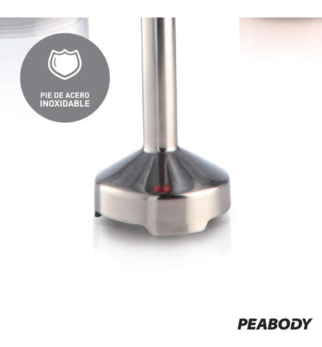 Imagen 5 de 7 de Licuadora Batidora De Mano 600w Mixer Peabody Pe-lm322
